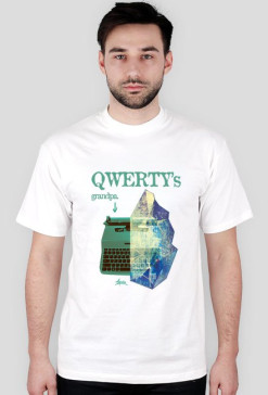 QWERTY's grandpa - T-Shirt męski