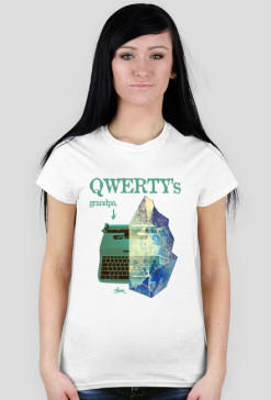 QWERTY's grandpa - T-Shirt damski