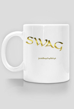 Kubek z napisem SWAG