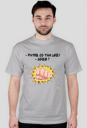 patrz co tam lezy