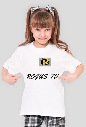 Dziewczęca koszulka Roguś TV