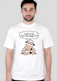 Owca pesymista 1 - koszulka zwykła