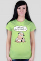 Owca pesymista 1 - koszulka damska