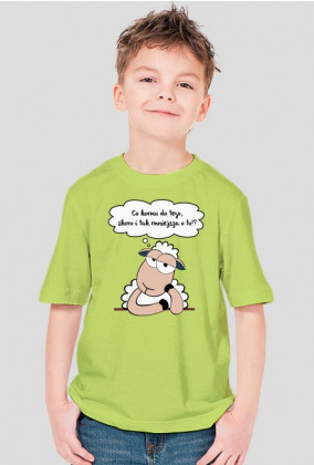 Owca pesymista 1 - koszulka dziecięca