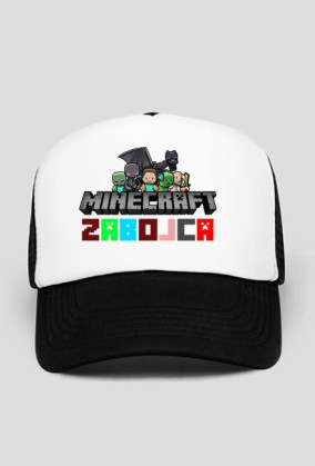 Czapka Minecraft Zabójca czarna