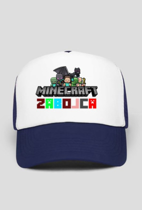 Czapka Minecraft Zabójca czarna