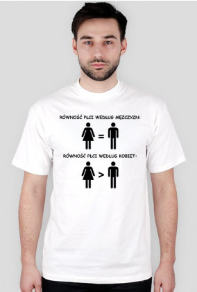 Równość płci - koszulka