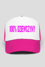 Czapka z daszkiem, różowa