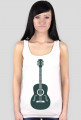 Koszulka damska na ramiączka Guitar