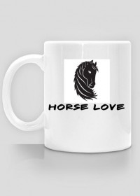 horse love - kubek