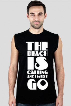 Koszulka bezrękawnik plaża