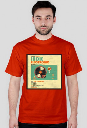 Koszulka męska Indie Electronic