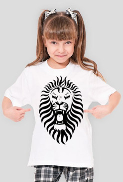 Koszulka dziewczęca Lion