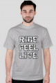 Ride feel live - męska szara