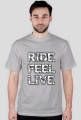 Ride feel live - męska szara