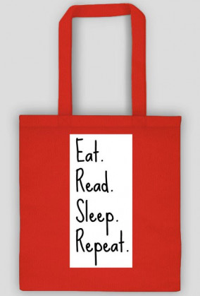Eat. Read. Sleep. Repeat. | Torba