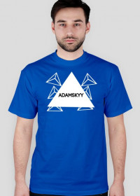 Koszulka Adamskyy - męska - niebieska