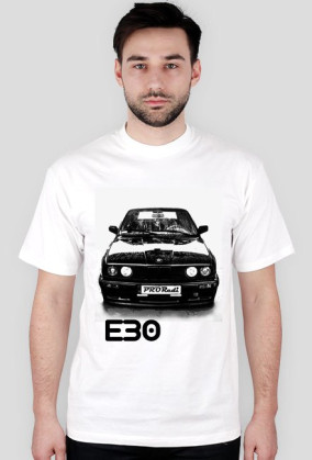 Koszulka E30 Biała