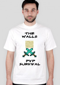 Koszulka Biała - The Walls - PVP Survival