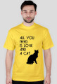 Koszulka all you need cat