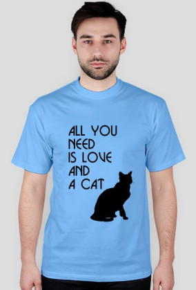 Koszulka all you need cat