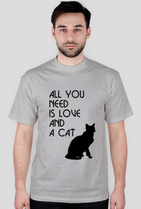 Koszulka all you need cat