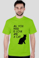 Koszulka all you need cat
