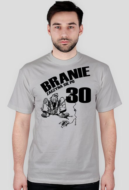 Branie zaczyna się po 30 - Koszulka na prezent