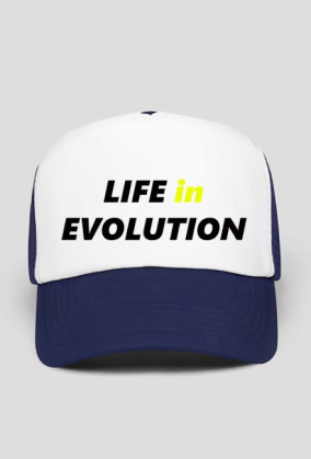 Czapka z daszkiem z logo Life in Evolution