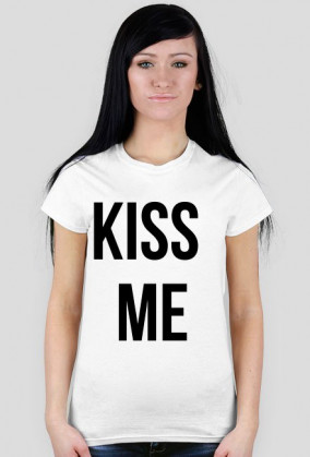 Koszulka damska biała kiss me