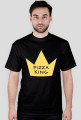 PIZZA KING/ TSHIRT(BLACK)
