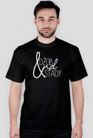 LOGO "Dżob end Stedy" BLACK