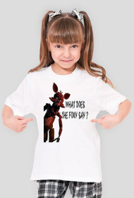 Koszulka Foxy