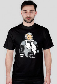 Koszulka męska czarna Plauen. Nr1