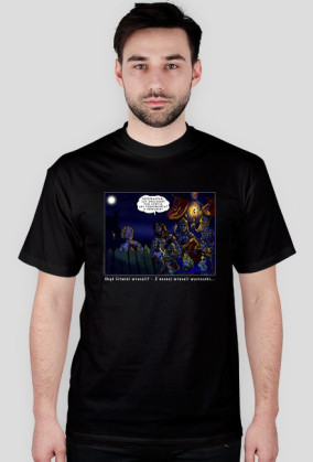 Koszulka męska czarna. Litwini. Nr 3