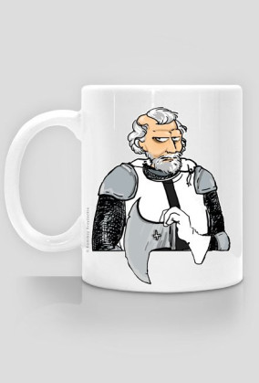 Kubek. Plauen z herbem.