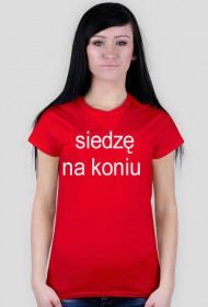 siedzę na koniu