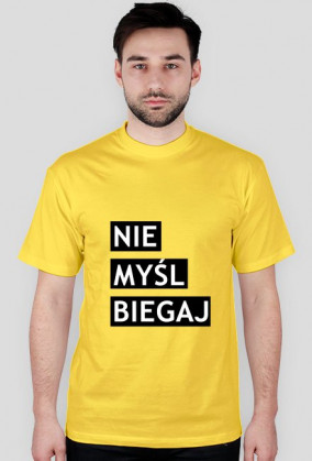 Koszulka męska nie myśl