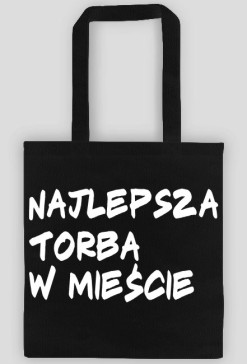 Najlepsza torba w mieście (biała)
