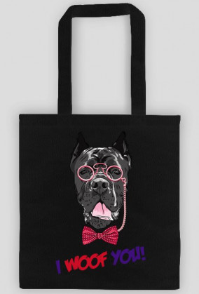 Torba pies okulary