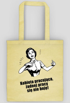 Torba kobieta pracująca