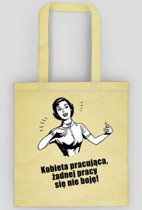 Torba kobieta pracująca