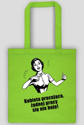 Torba kobieta pracująca