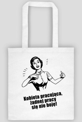 Torba kobieta pracująca