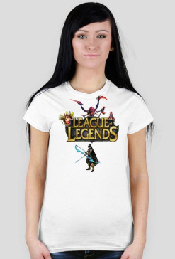 League of Legends Girl White