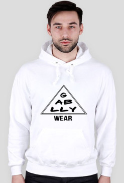 Bluza Biała - Gablly Wear Trójkąt