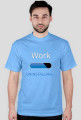 Koszulka męska work uninstalling