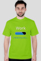 Koszulka męska work uninstalling