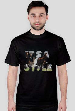 It's a lifestyle - męska czarna