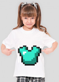 Minecraft Napiersnik dla dziewczynki